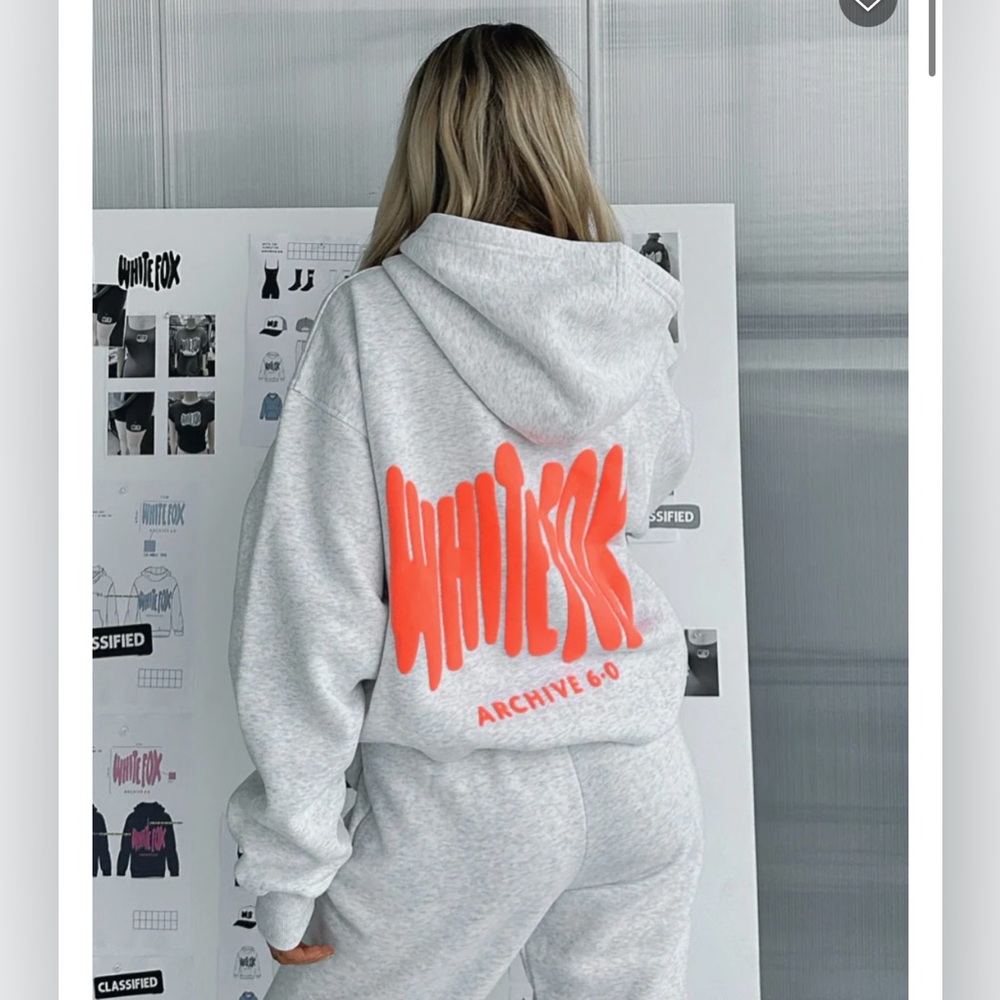 White Fox Boutique oversized hoodie